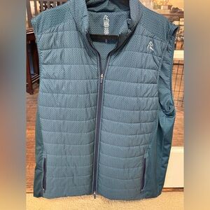 Rhoback Teal Quilted Vest